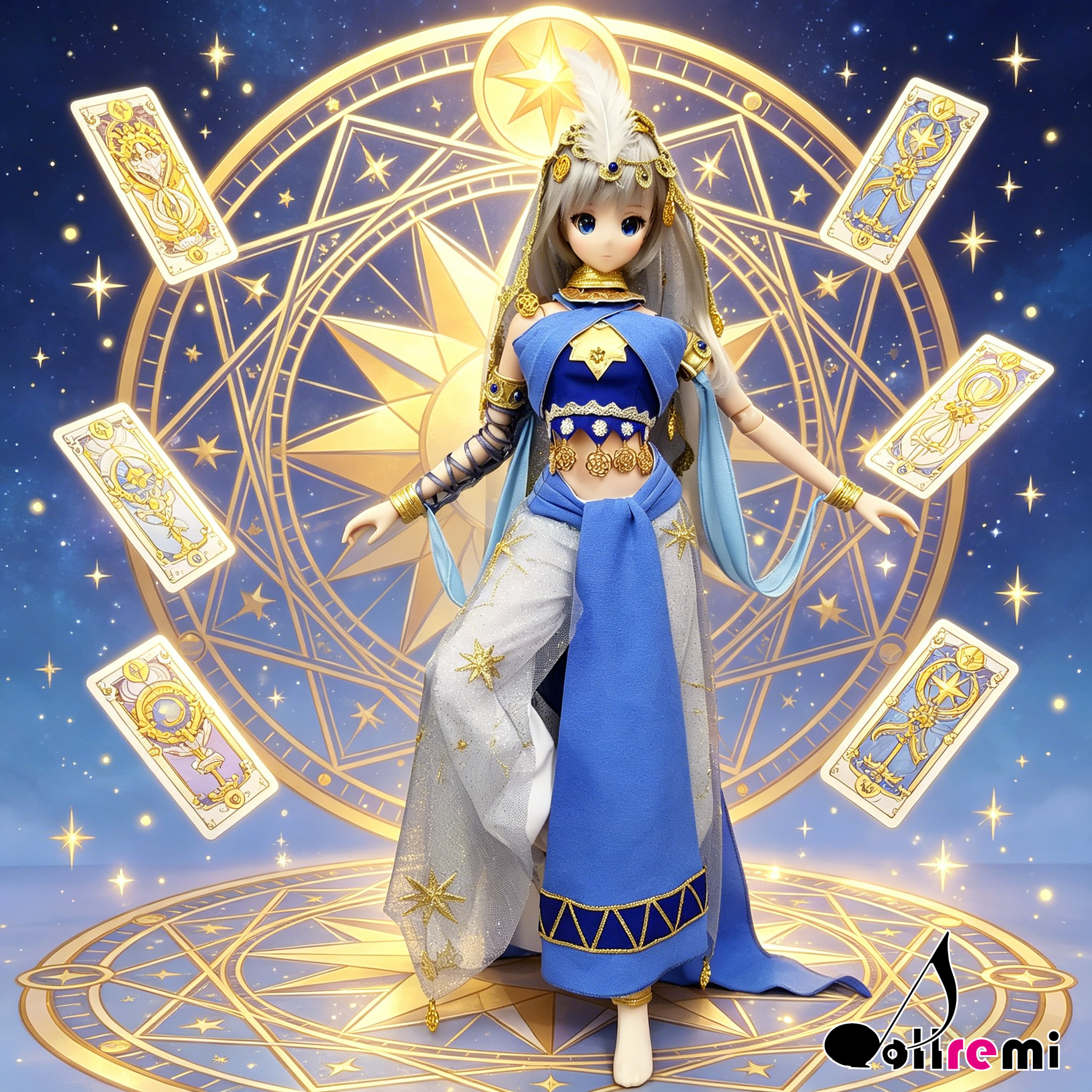 【dollremi】(DD0189) Cos 庫洛魔法使-大道寺知世 ~舞娘  Card Captor Sakura -Tomoyo Daidouji