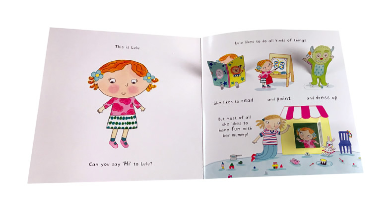 Bloomsbury Publishing LULU 系列翻翻書 Lulu and the Noisy Baby