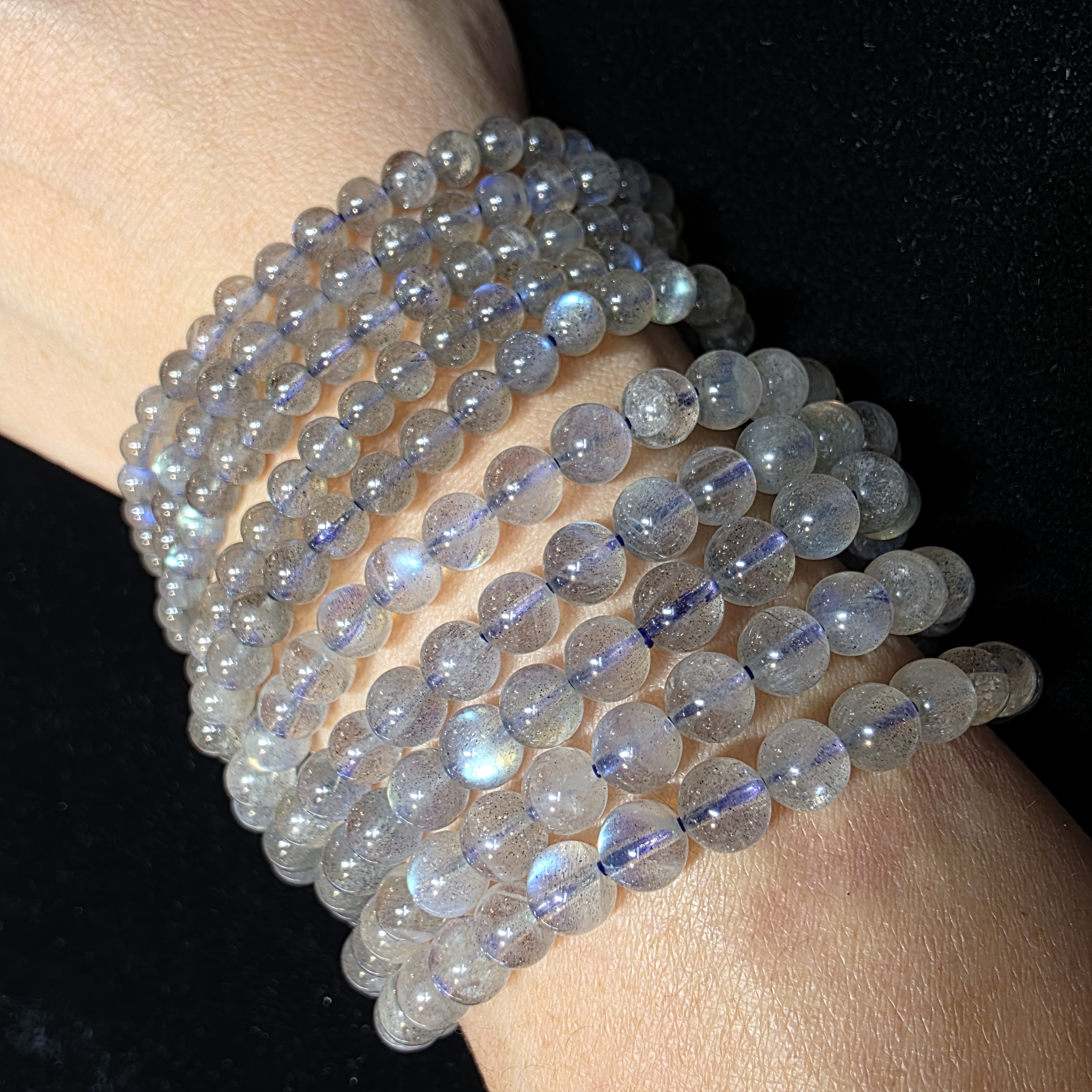 拉長石手串(Labradorite)