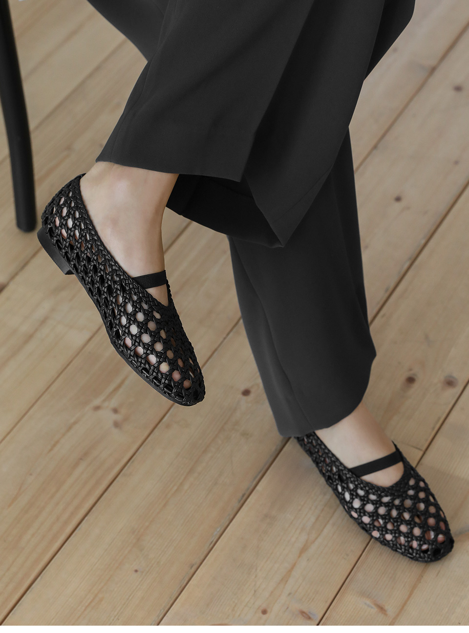 [代購] Sappun Bernard Raffia Flats (1cm)