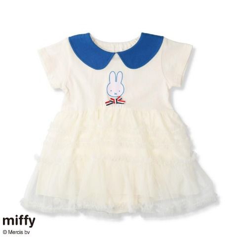 MIFFY BABY KID 小童 連身 紗裙 白色 70/80
