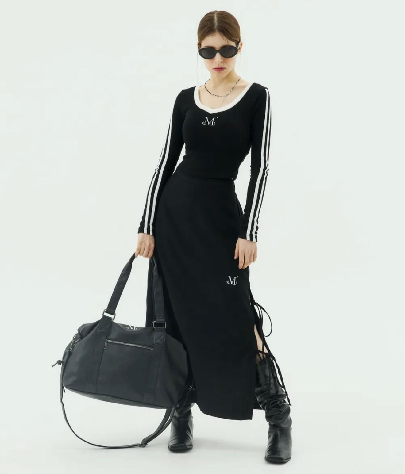 MUCENT Prime Wrinkle Leather Tote Bag