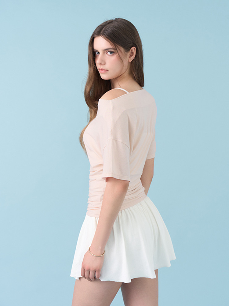 預購_Drape Short Sleeves by Grandeline