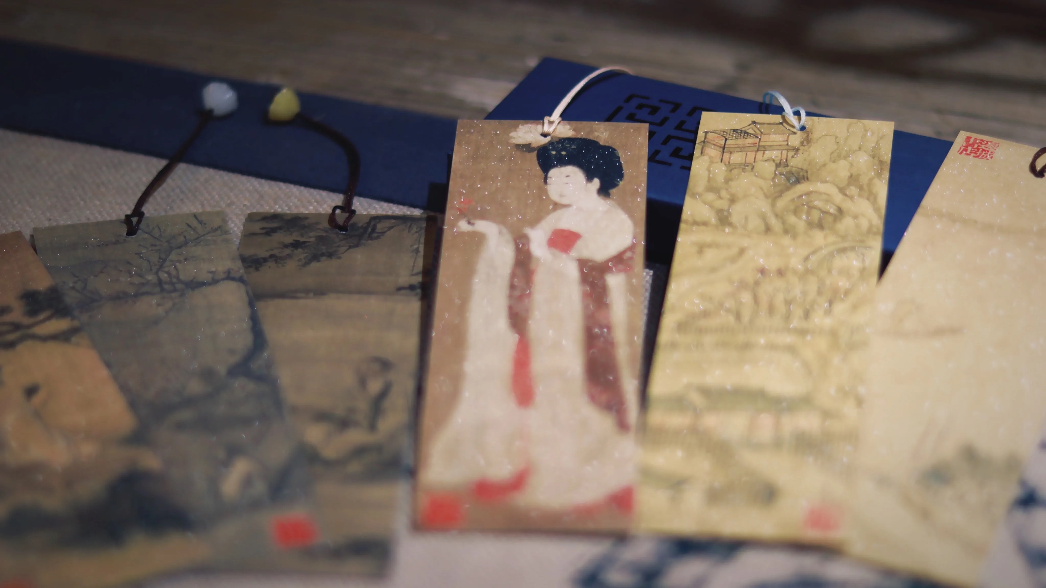 邊城書店 - 古籍與名畫書簽(一套 6枚)