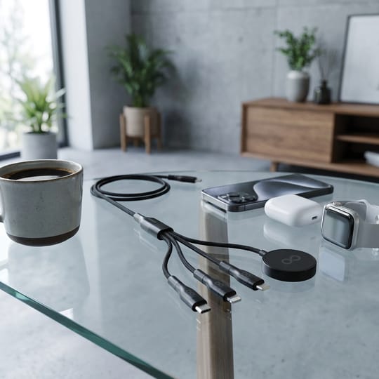 Connecty QuadLink 4-in-1 Charging Cable CC141D [預計8月中出貨]