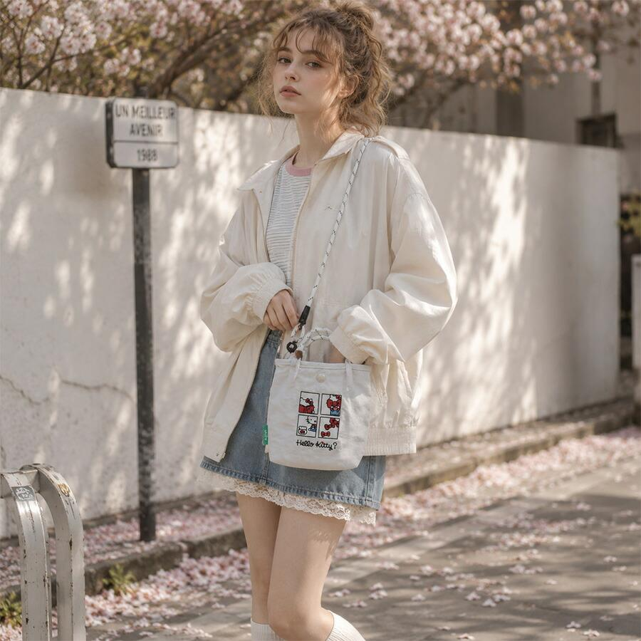 【日本直送】Sanrio × unify 輕量撥水加工斜孭袋 【預購商品】 