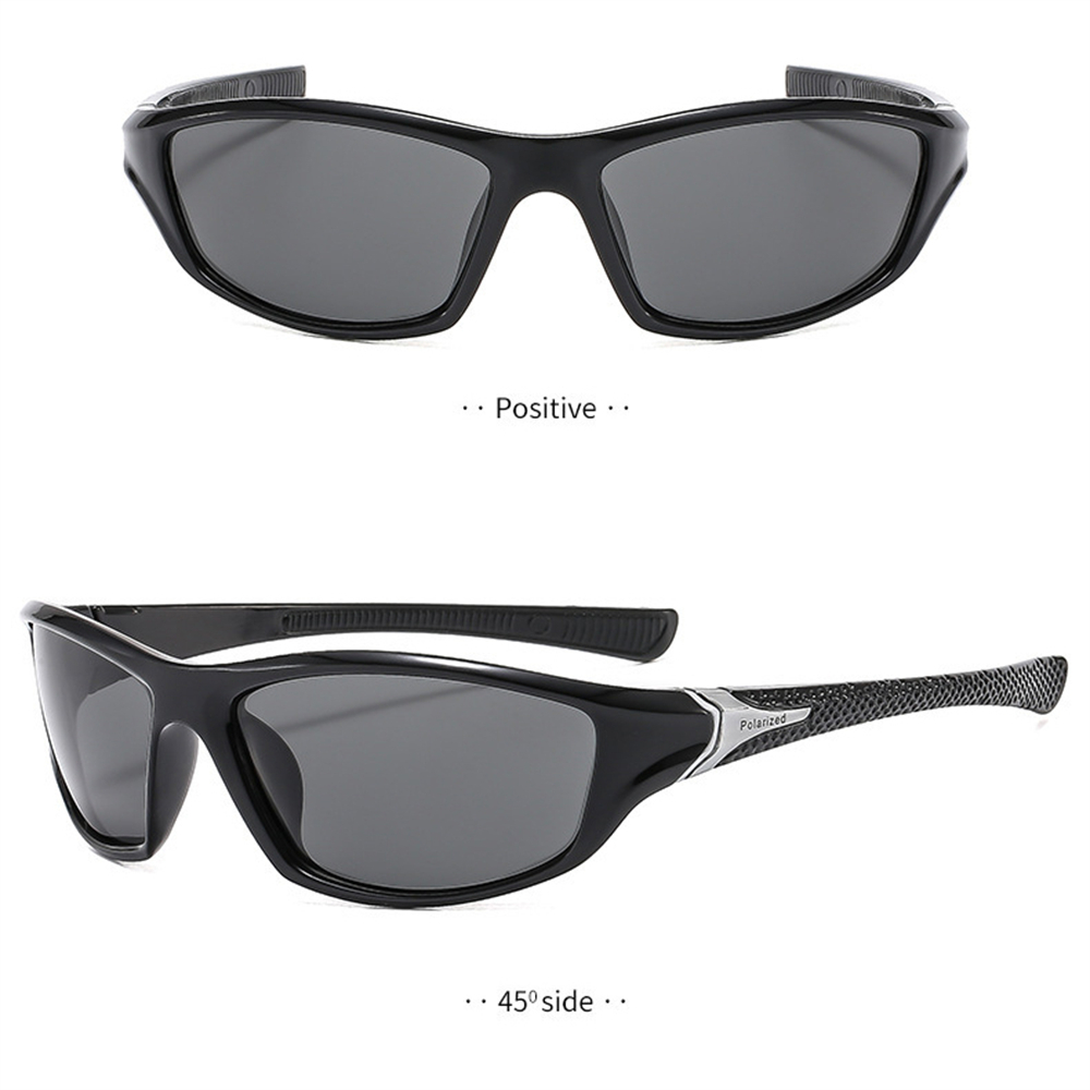 偏光運動墨鏡 黑灰 UB0266