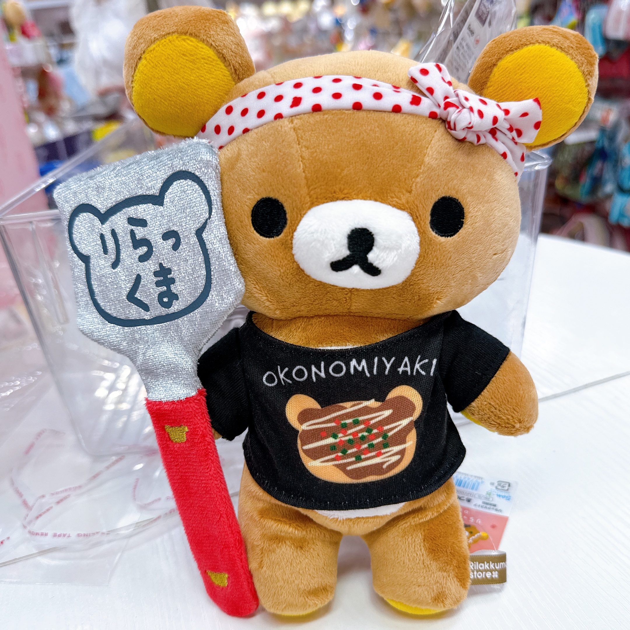 日本直送關西限定大阪燒燒師傅鬆弛熊公仔