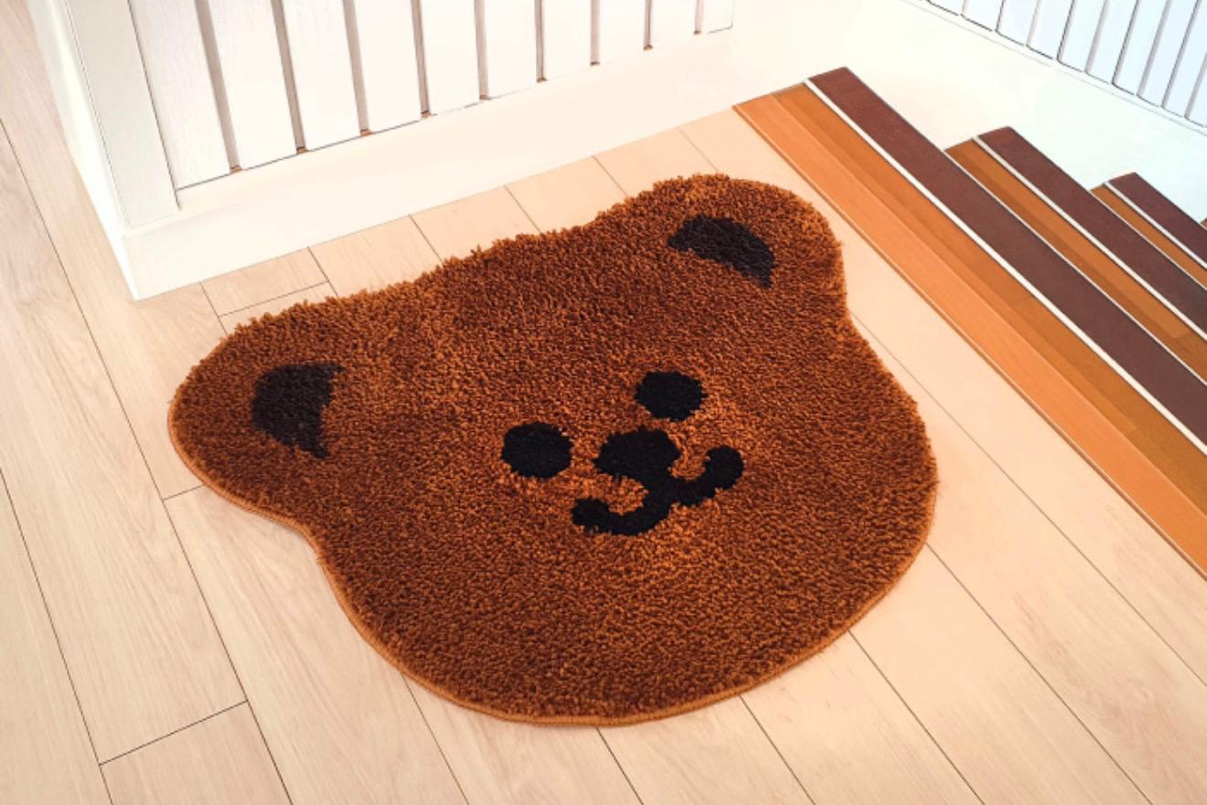 Wiggle Wiggle Teddy Bear 熊仔頭地墊