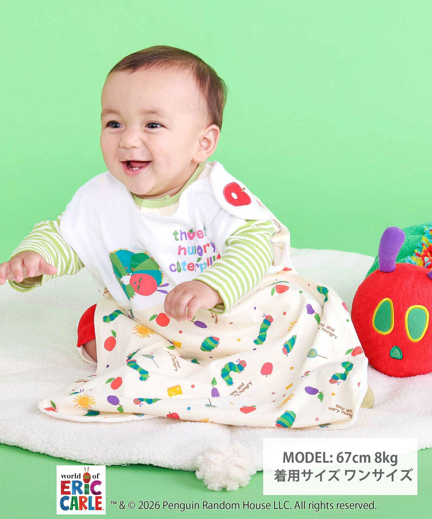 🆕【⭐訂購⭐】 🌀#TheVeryHungryCaterpillar 嬰兒睡袋🌀[ELGD-0011][260802]