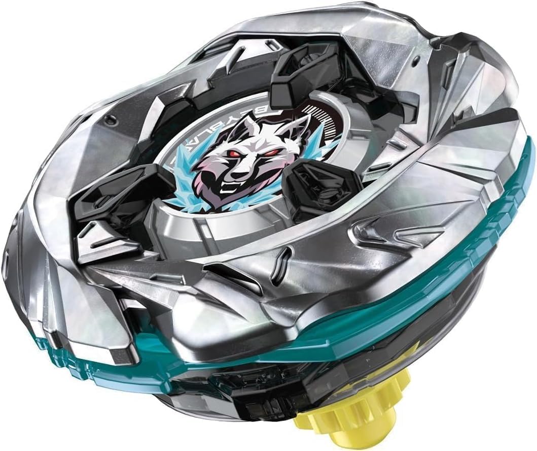 港版現貨 Takara Tomy 爆旋陀螺X Beyblade X - UX-08 白銀戰狼 3-80FB 套裝 (附發射器)