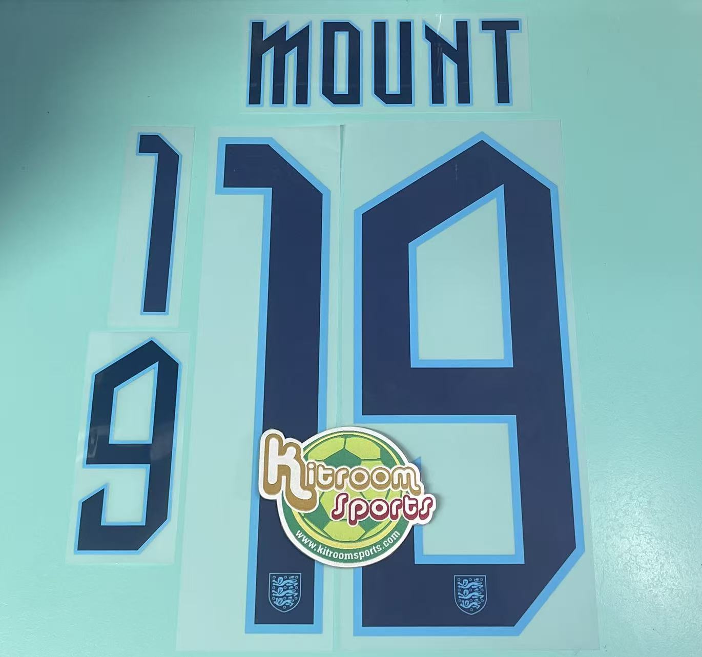 2022  England Home Nameset #19 MOUNT