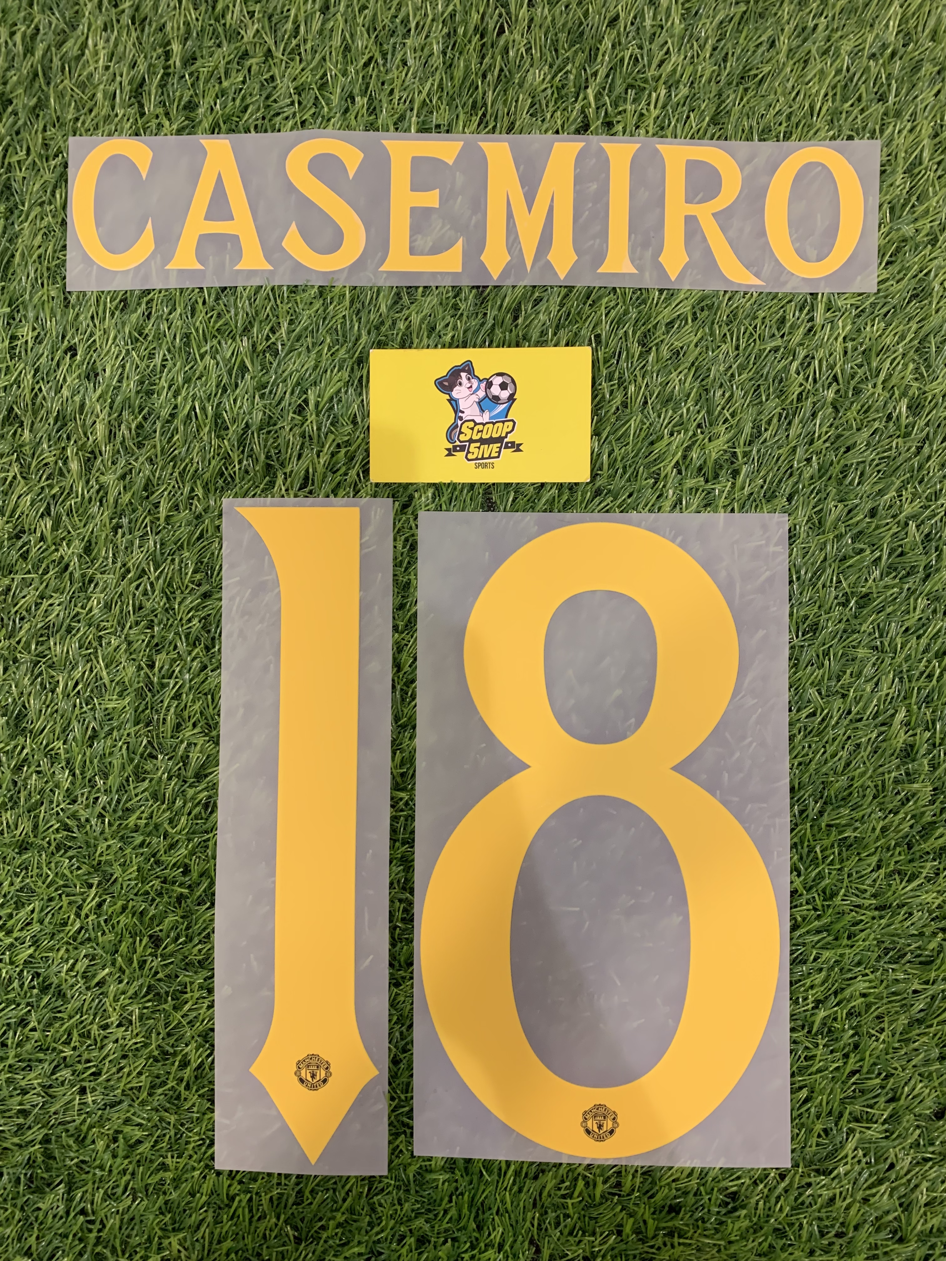 2025-26 Manchester United Third Shirt Club printing 18 Casmiro 曼聯 二客 盃賽字 18 Casemiro