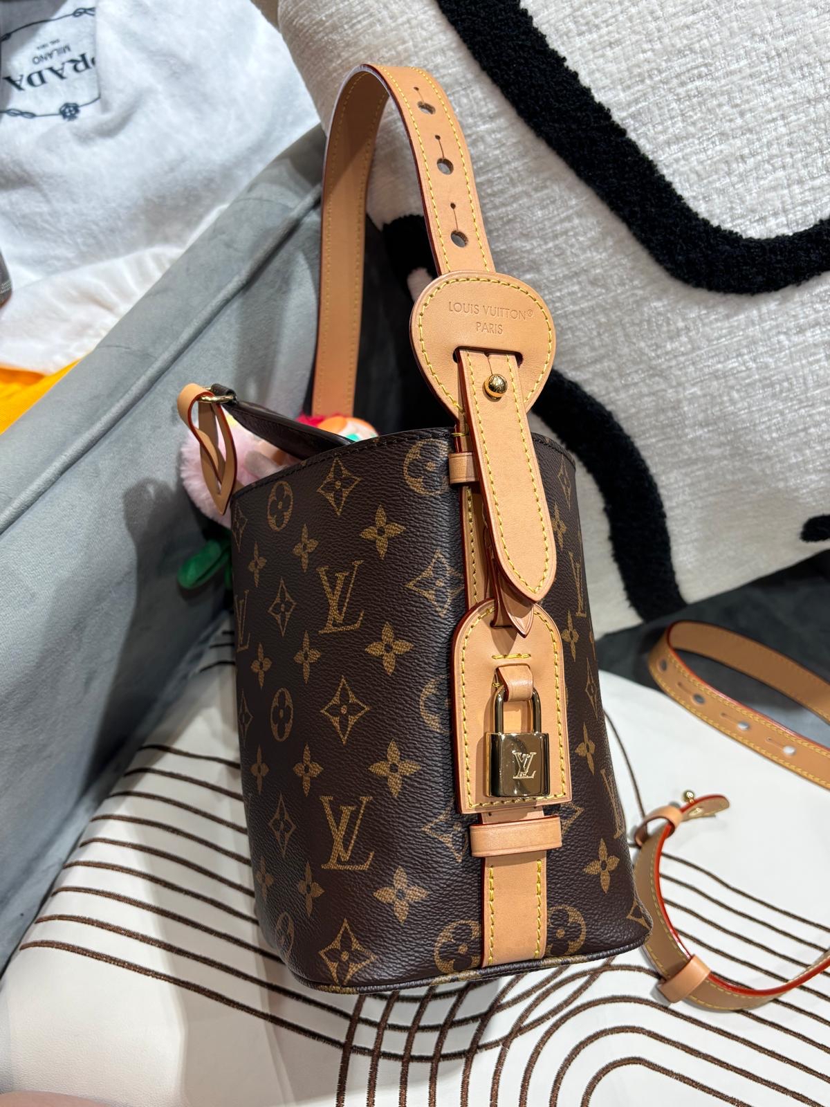 LV ALL IN BB hobo 2way bag monogram 100%Authentic ,98%new  ✅dust bag✅box 