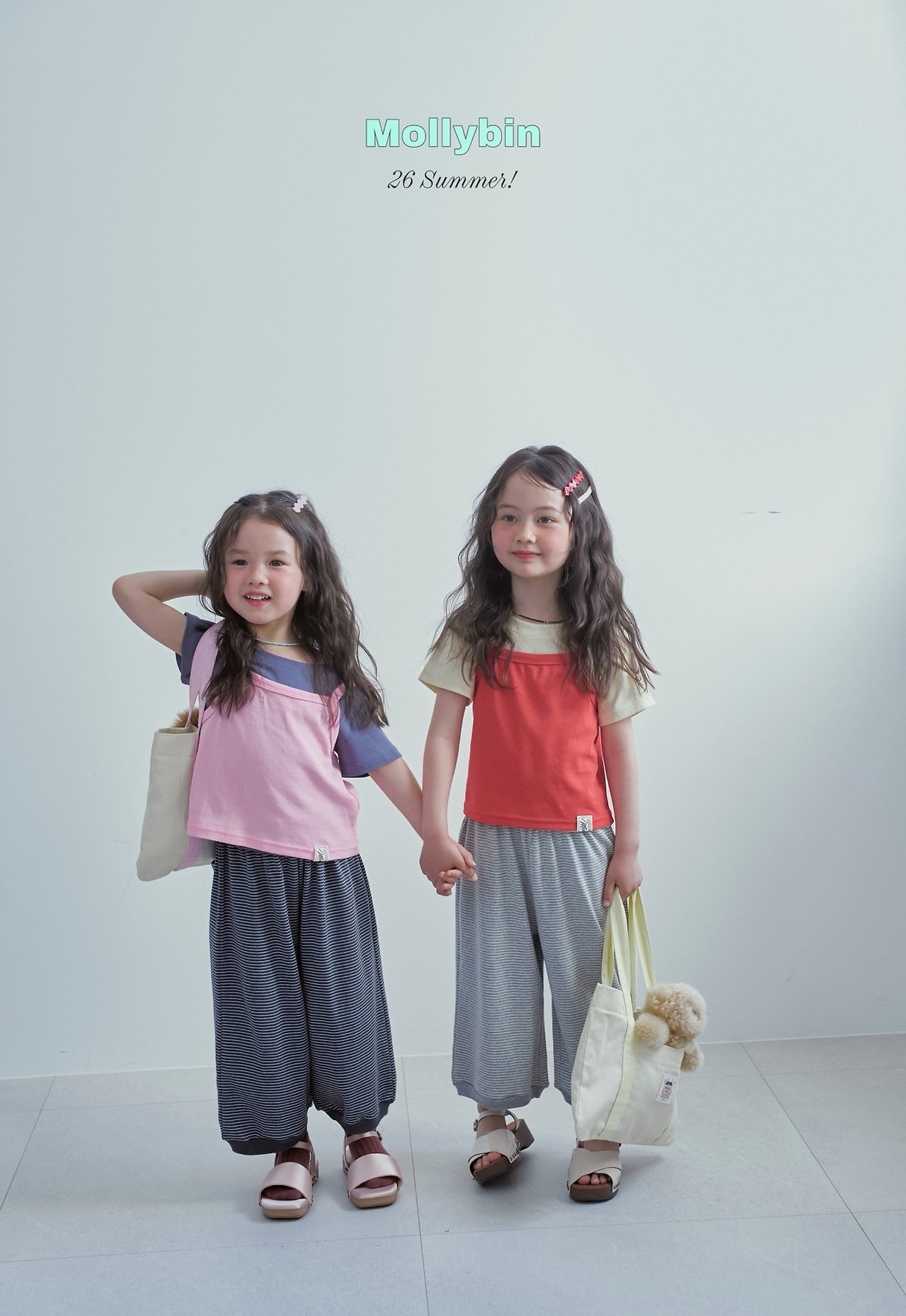 Molly | 2 in 1 Top 親子(pink L105-115/Pink Adult)