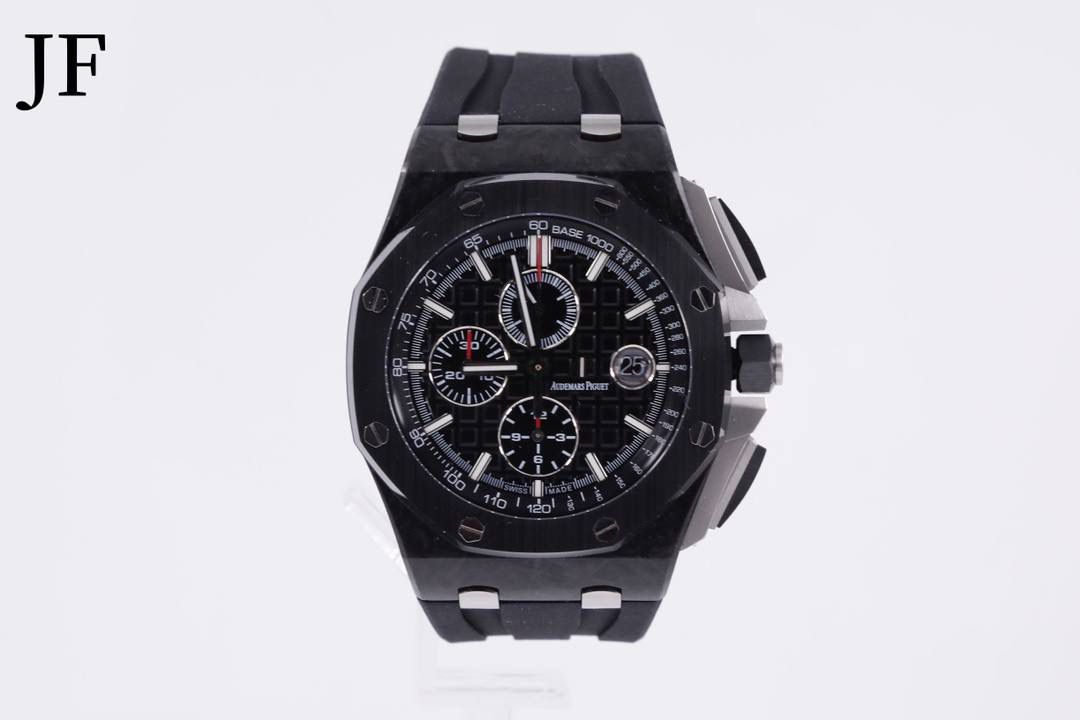 🚀精品 AP 皇家橡树离岸型 大熊猫计时码表 AP 26400 精钢表壳 陶瓷表圈 双面蓝宝石镜面 3126机芯 橡胶表带 精钢针扣 直径44mm💯