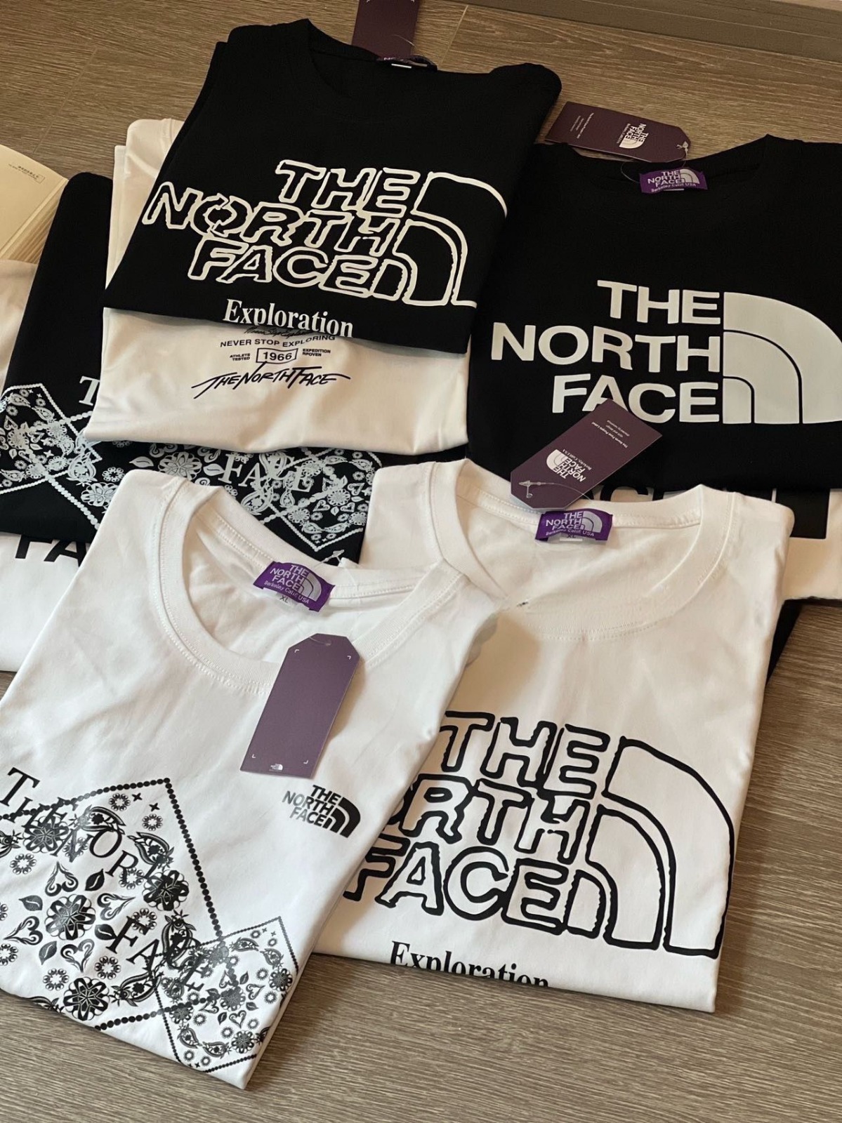 共有20款(隨機)S-4XL碼**2條$155**🔆TNF福袋Tee🔆