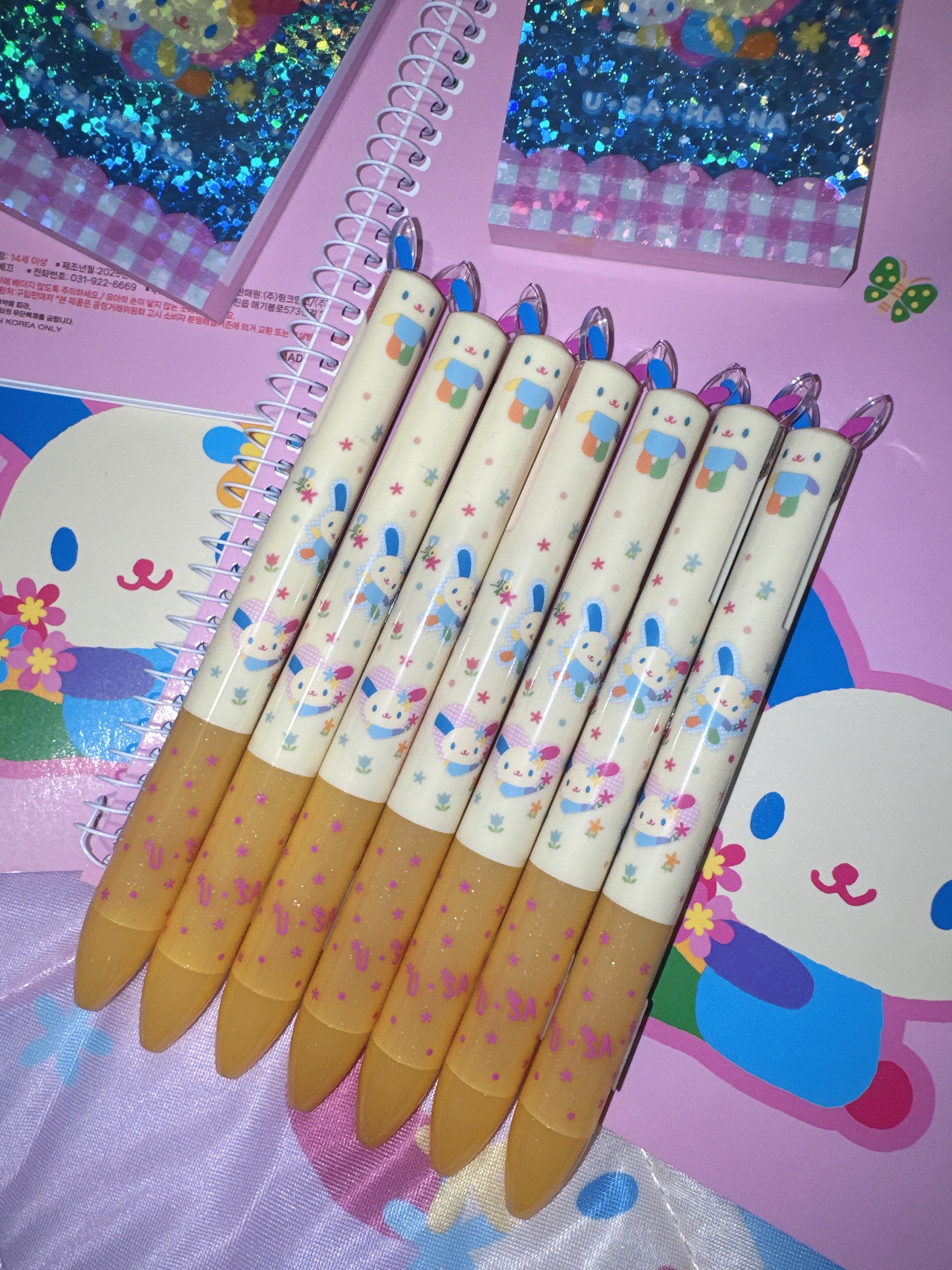 現貨｜日版 Usahana 雙色原子筆（筆芯顏色紅+黑）🌈