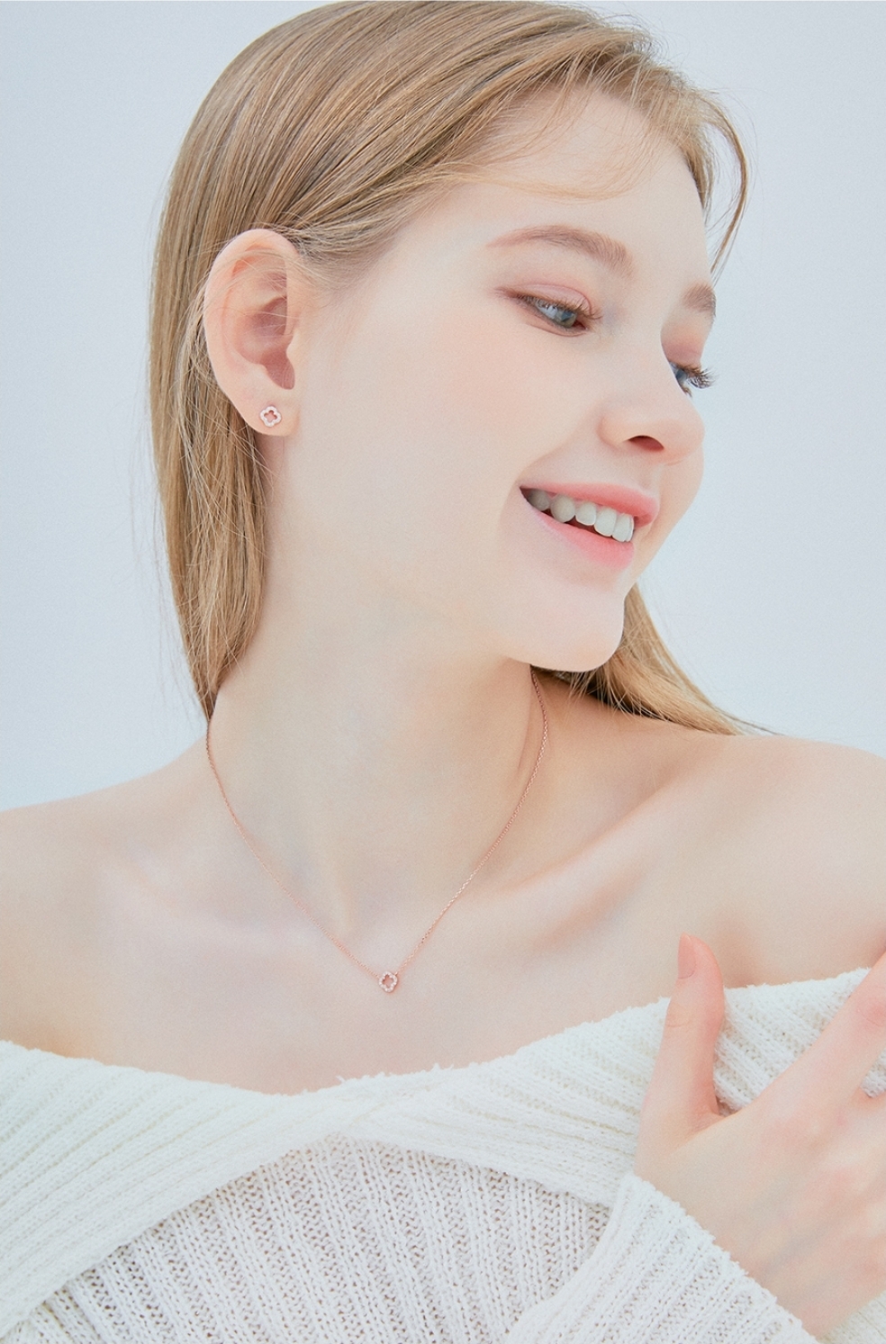 J.ESTINA LALA J系列｜四葉草頸鍊