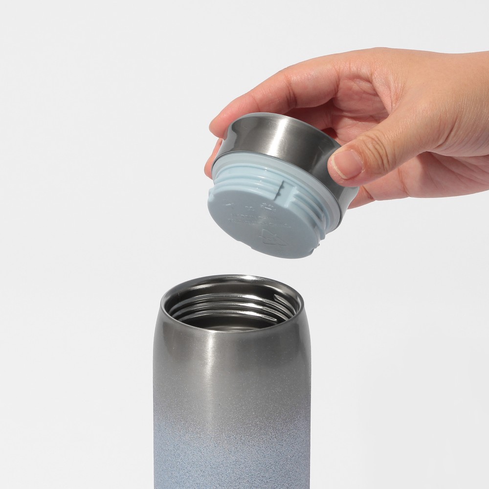 《日本🇯🇵 STARBUCKS 2026 Feel the Breeze 限定系列》閃粉冰藍不鏽鋼保溫瓶 355ml