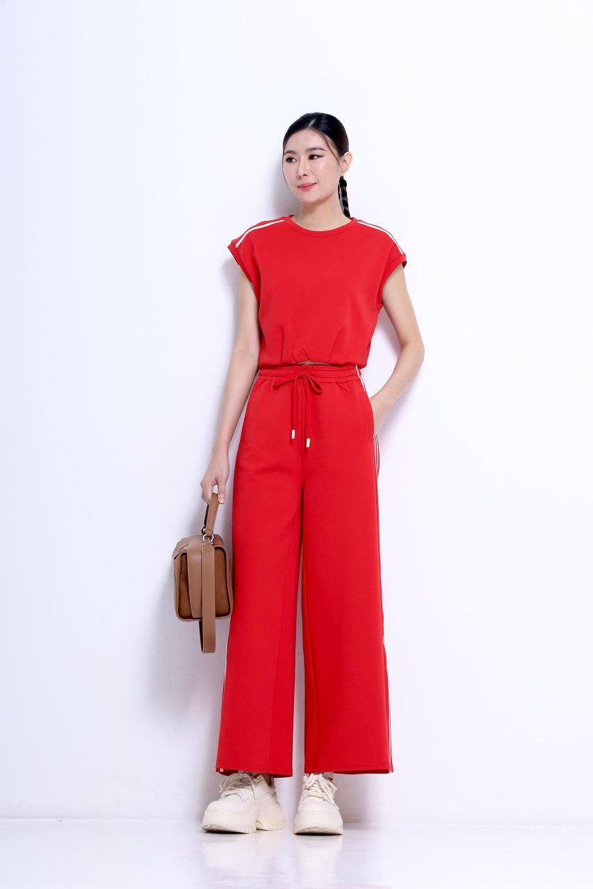 显瘦直筒运动裤 1609