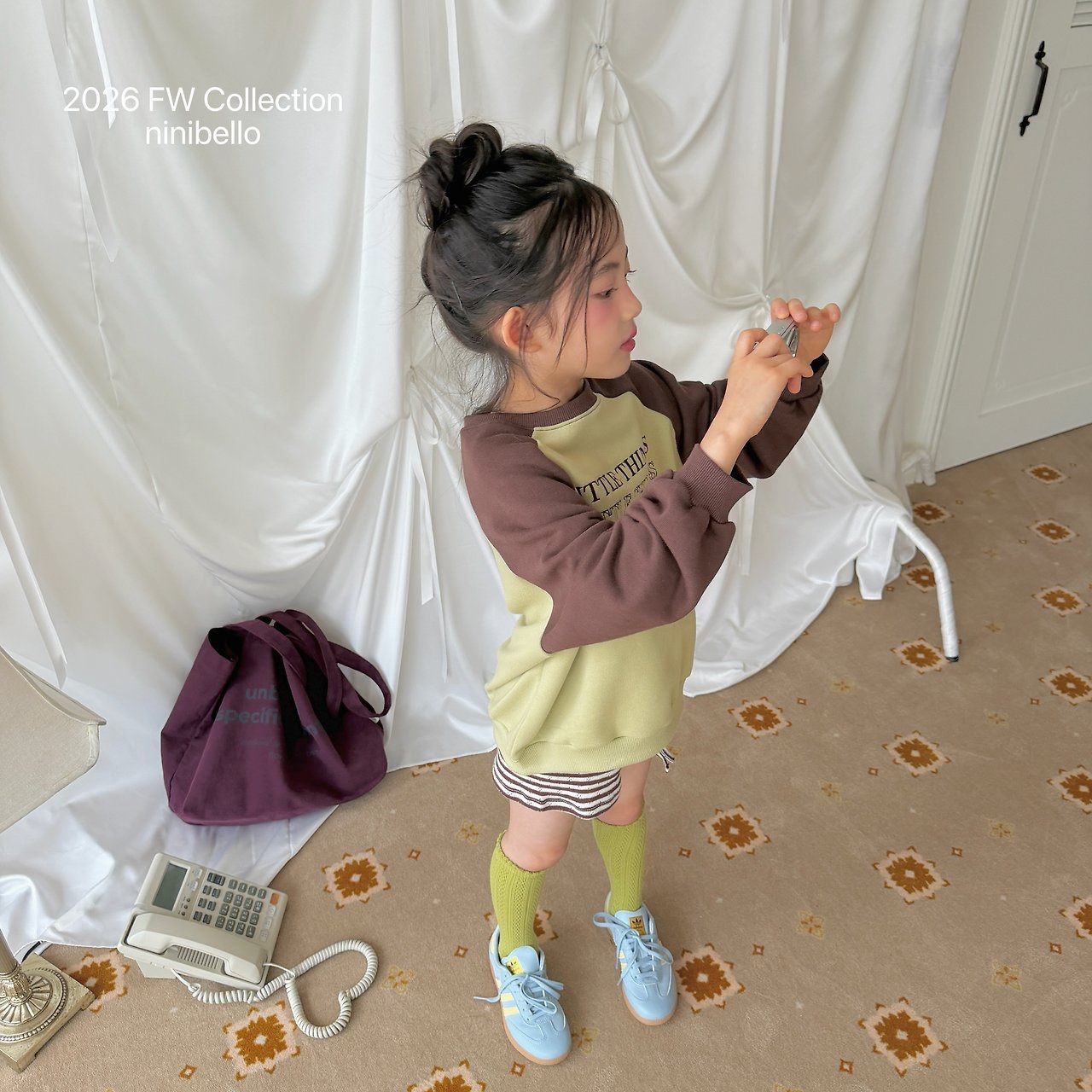 Ninibello | Little Raglan Sweatshirt 