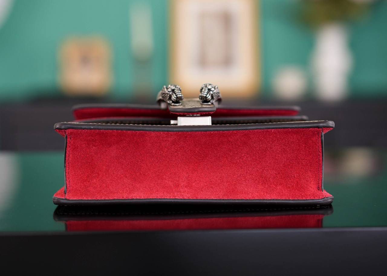 🥯GG Dionysus系列经典酒神 老花红 20cm GG家长青款，酒神里面的经典基础款 出镜率非常高 简直是穿搭利器 官方款号 421970 尺寸：20x15x5cm