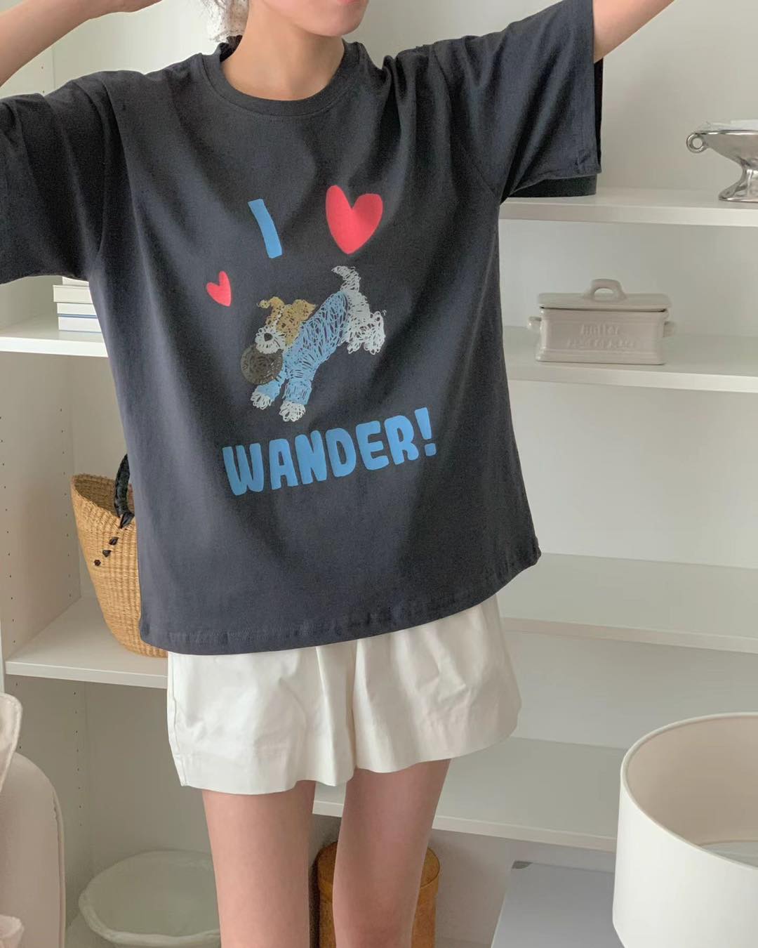 I wander 狗仔Tee