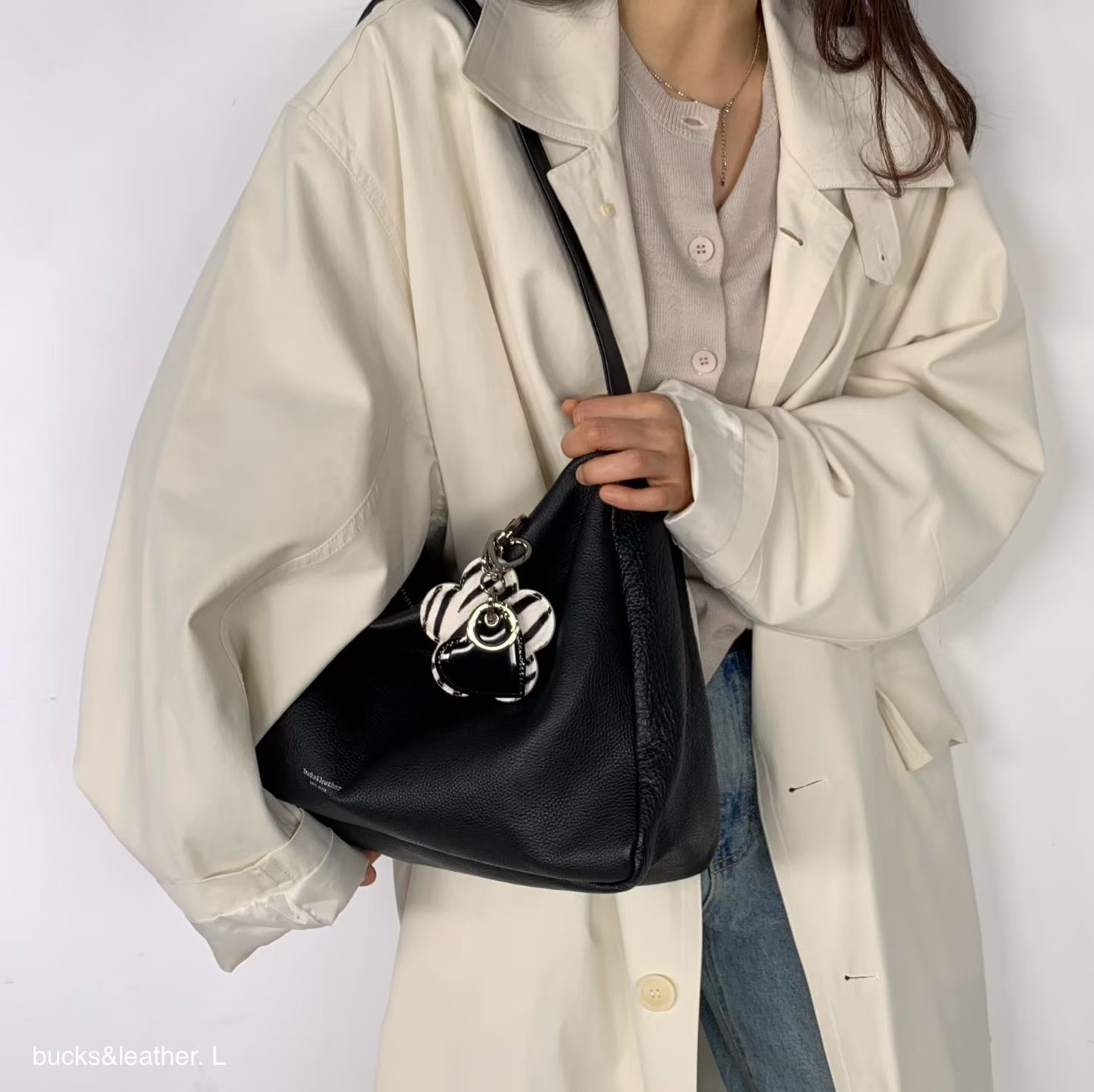 【26SS】 預訂_Porter Bag L By Bucks & leather