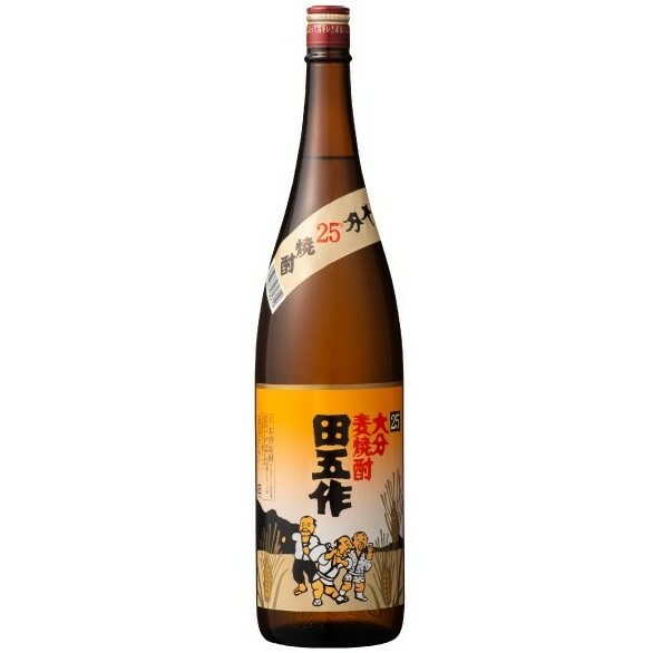 老松酒造 田五作 大分麥燒酎 -  大分 25%  1800mL (1x6x1800ml)