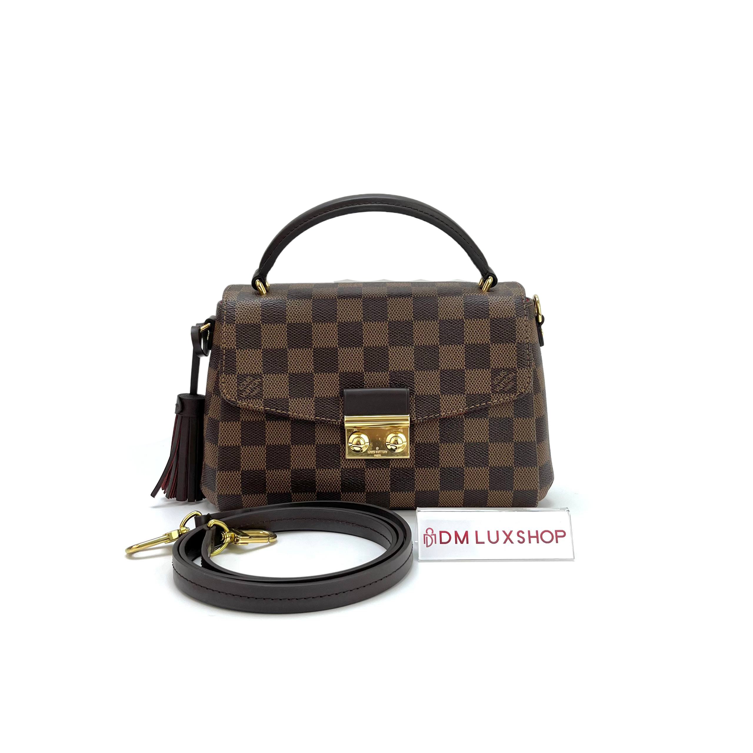 LV Damier Ebene Croisette GHW