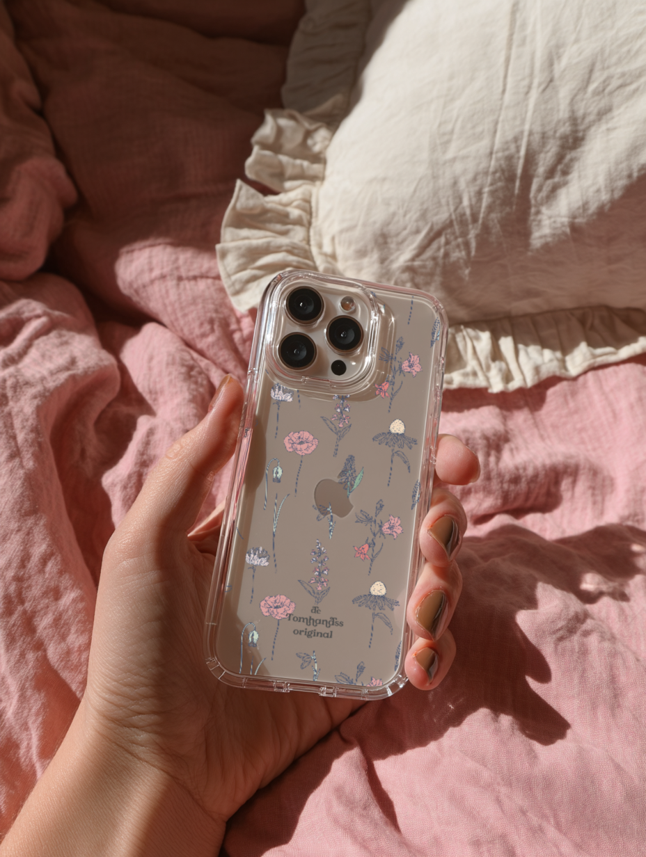 【FlowerBox VOL.34】透明MagSafe iPhone Case