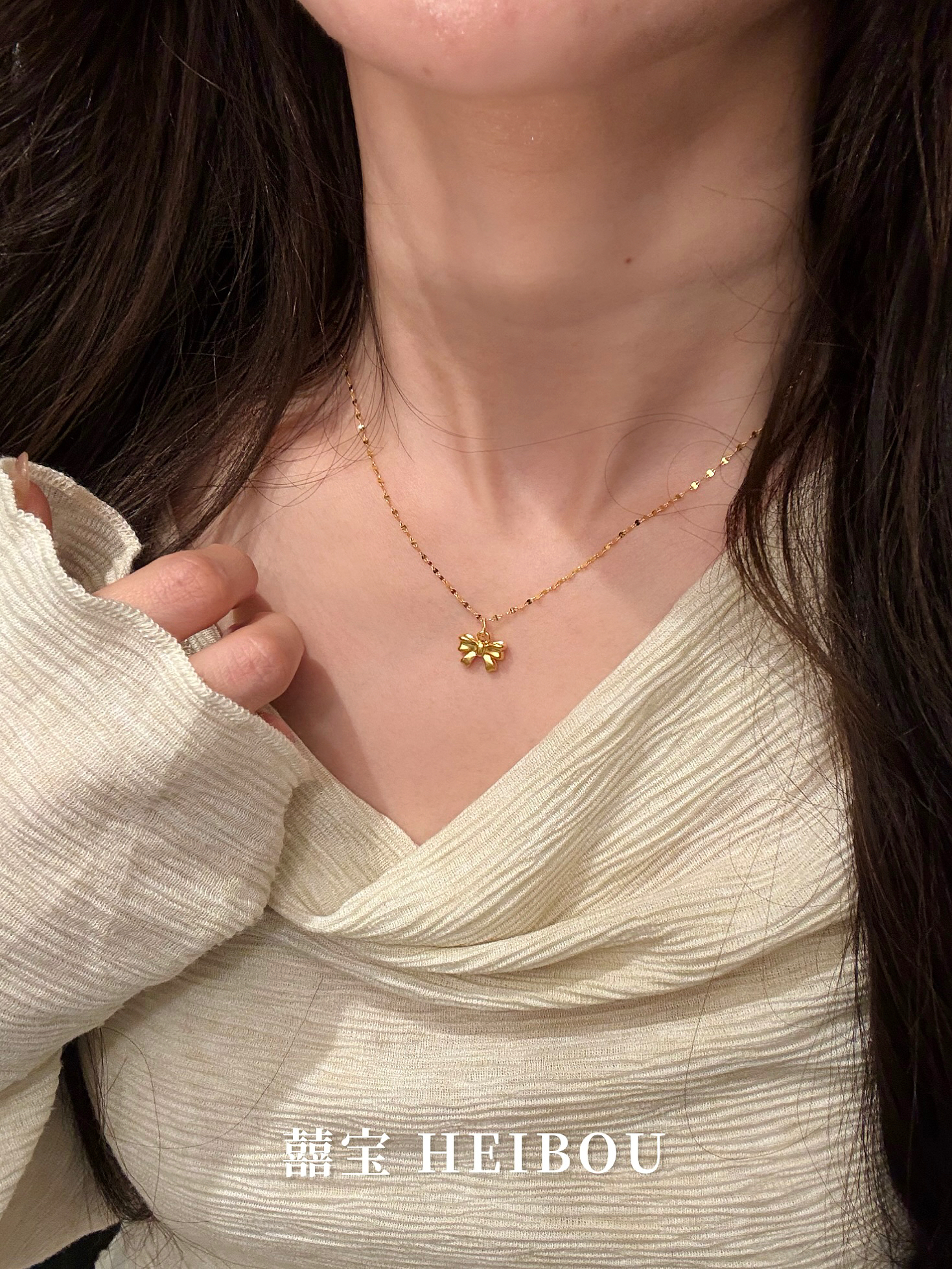 【无氢款】蝴蝶结-吊坠