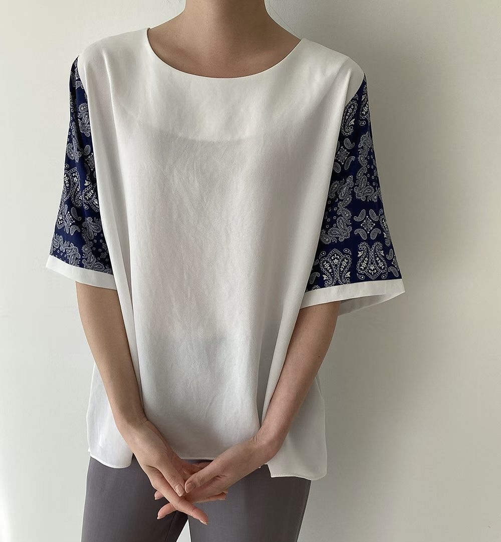 Made in Korea 🇰🇷民族pattern top