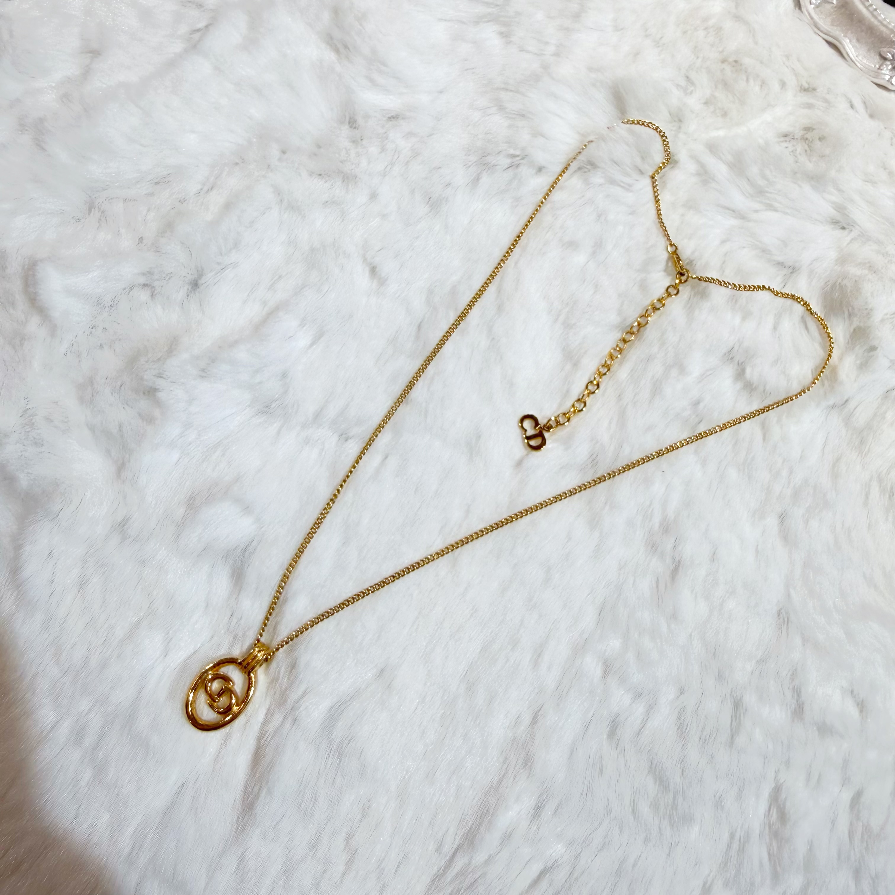Dior necklace vintage 01