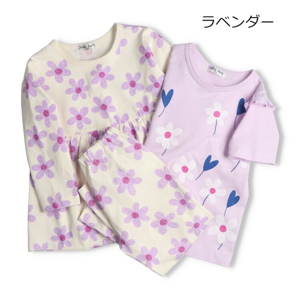 🆕【⭐訂購⭐】🇯🇵日本直送 🌀手繪花卉 荷葉邊肩袖 家居服套裝 (1套3件) ［2款選］🌀 [ELBA-0139] [260318]