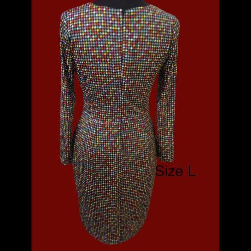 (Ready/Custom-Made) 1980s Inspired I WANNA. DANCE WITH SOMEBODY Dress - with covered back options(FM192)