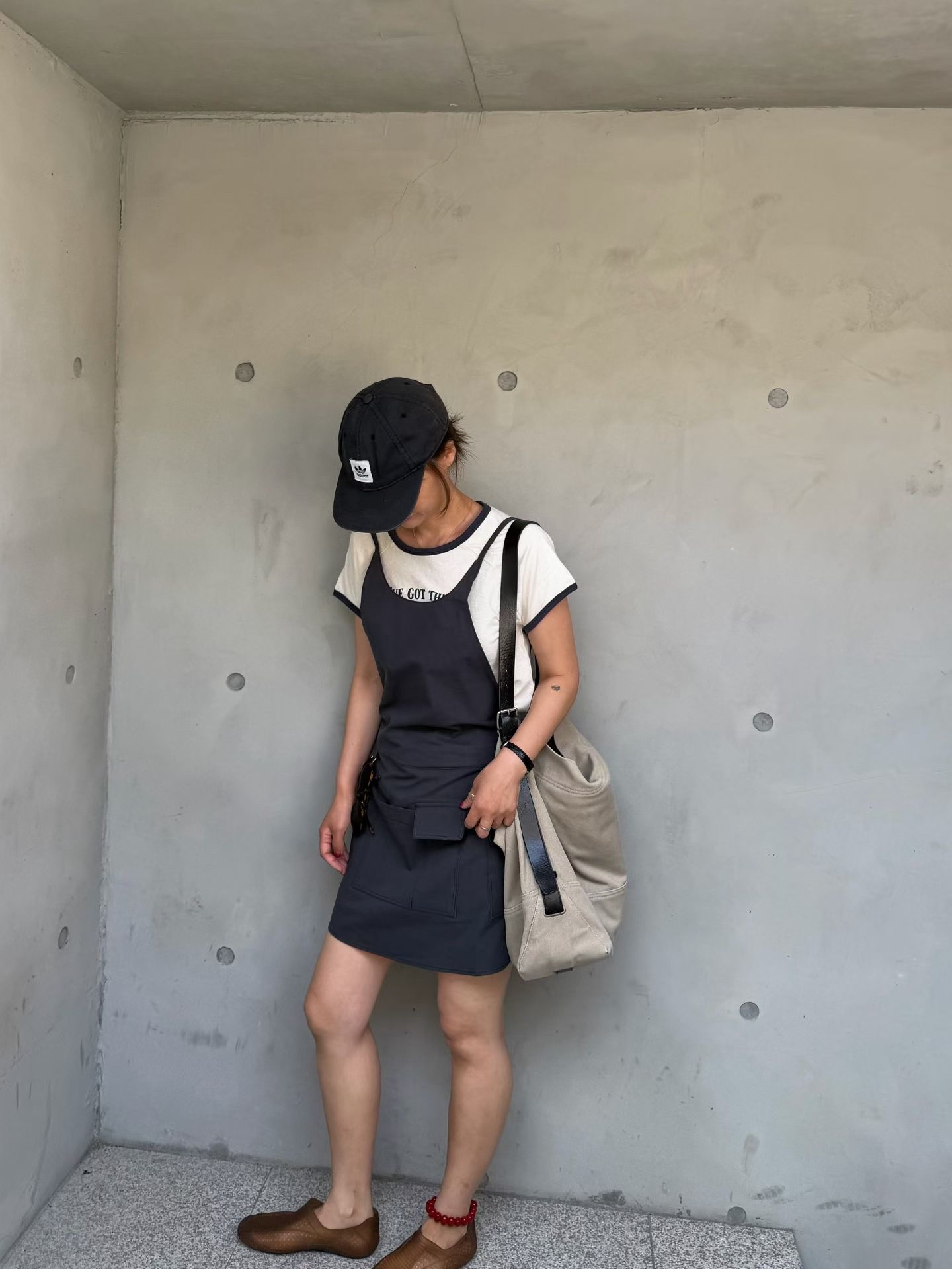 🇰🇷東大門女裝 | 吊帶工人裙
