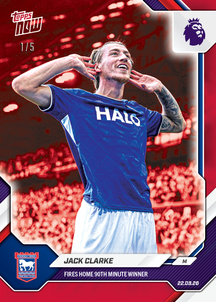 Jack Clarke - 2026/27 Premier League Topps NOW® #4 90分鐘絕殺【團購】
