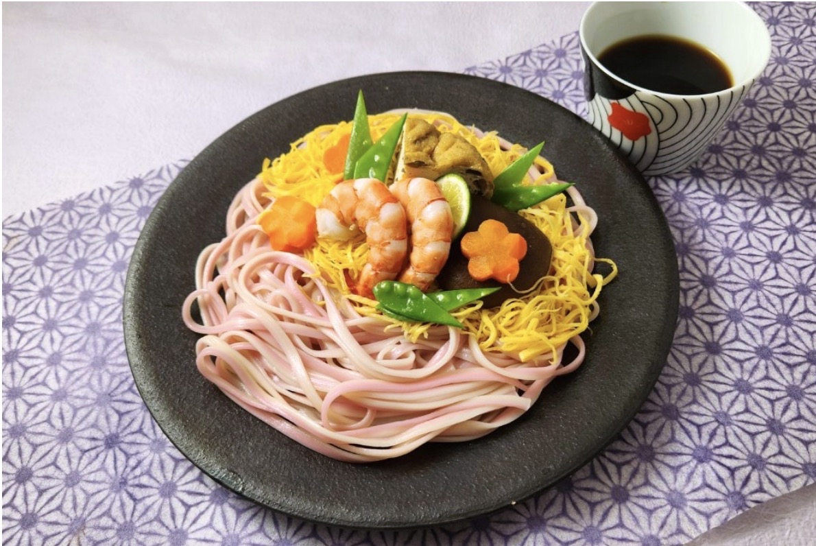 日本奈良一筋縄紅白烏冬（170g）