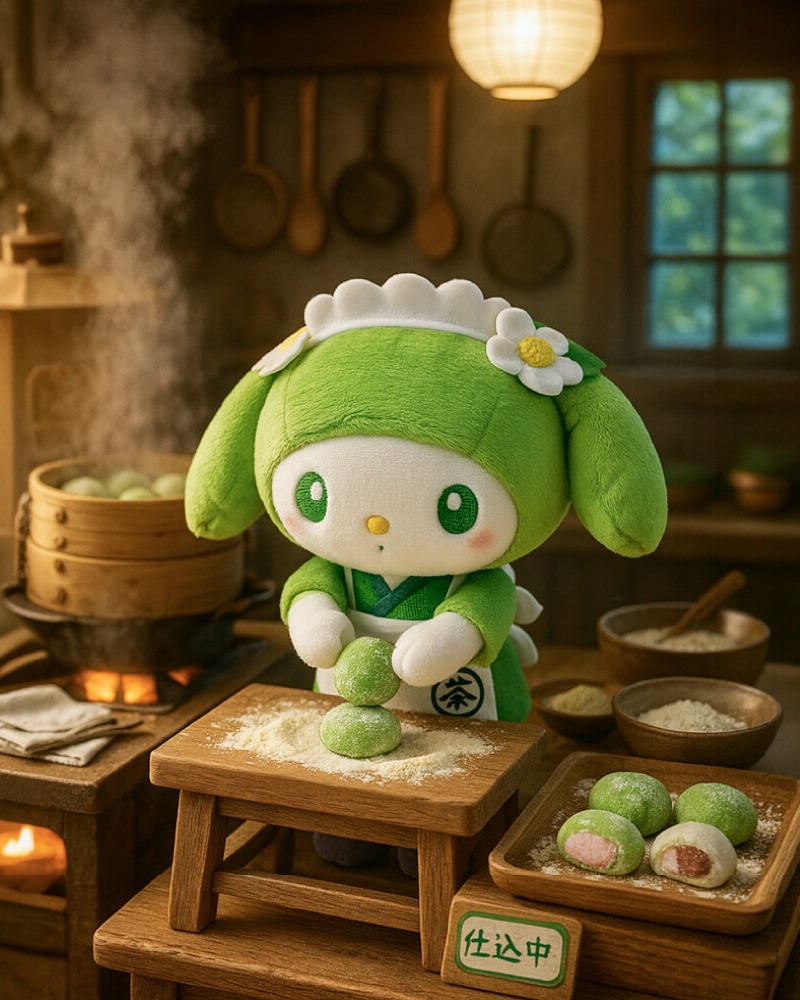 預訂 | 日本Sanrio 抹茶茶屋系列掛件公仔