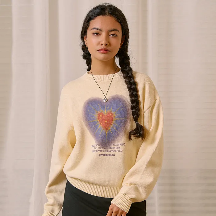 [BITTER CELLS] Starry Sweater (2色)