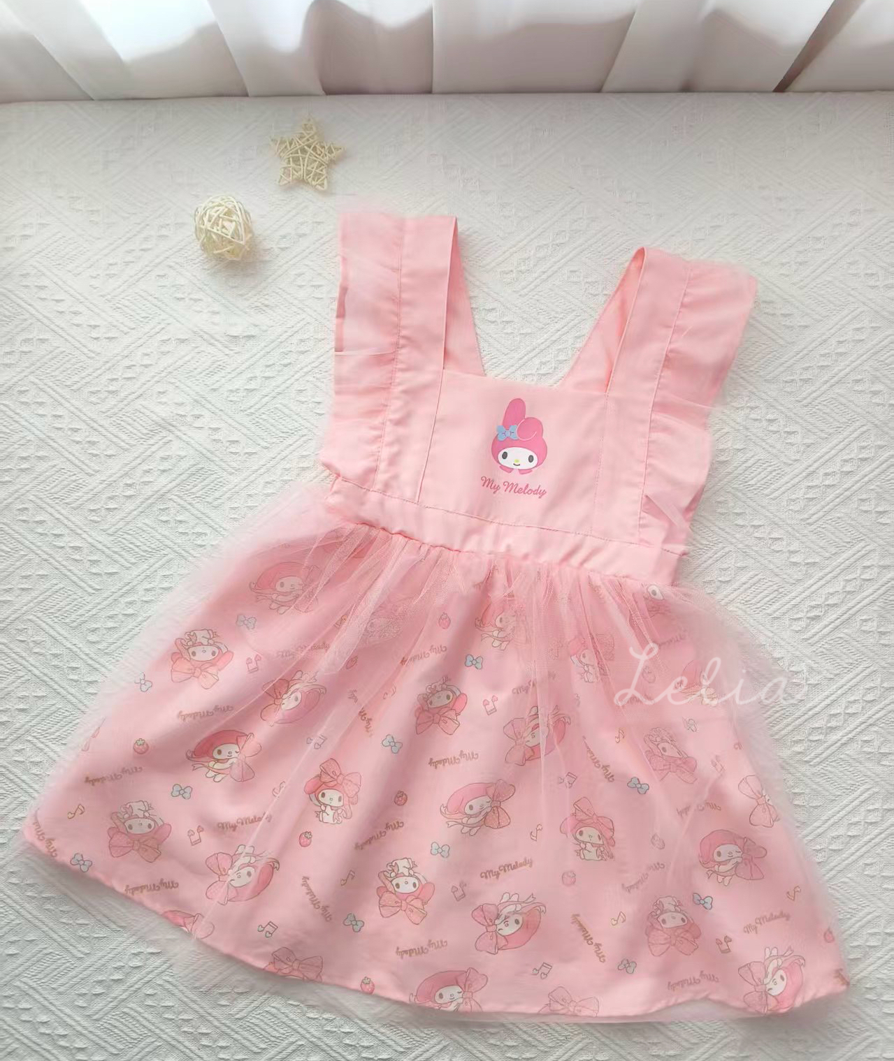 ▫️現貨▫️Sanrio 背帶連身裙Melody/Kuromi/玉桂狗