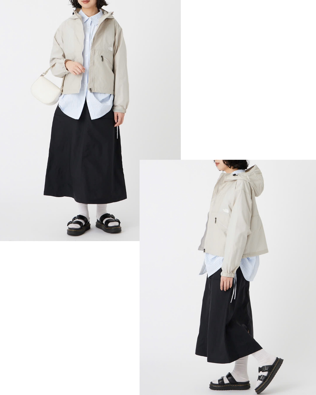 日本代購【 2026新商品 日本直送 The North Face 輕身 防潑水 尼龍長裙 Water‑Repellent Lightweight Nylon Long Skirt 】