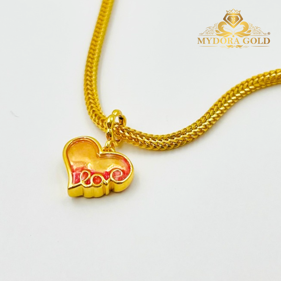 MYDORA Charm Love Heart Enamel (5G) | EMAS 916/22k