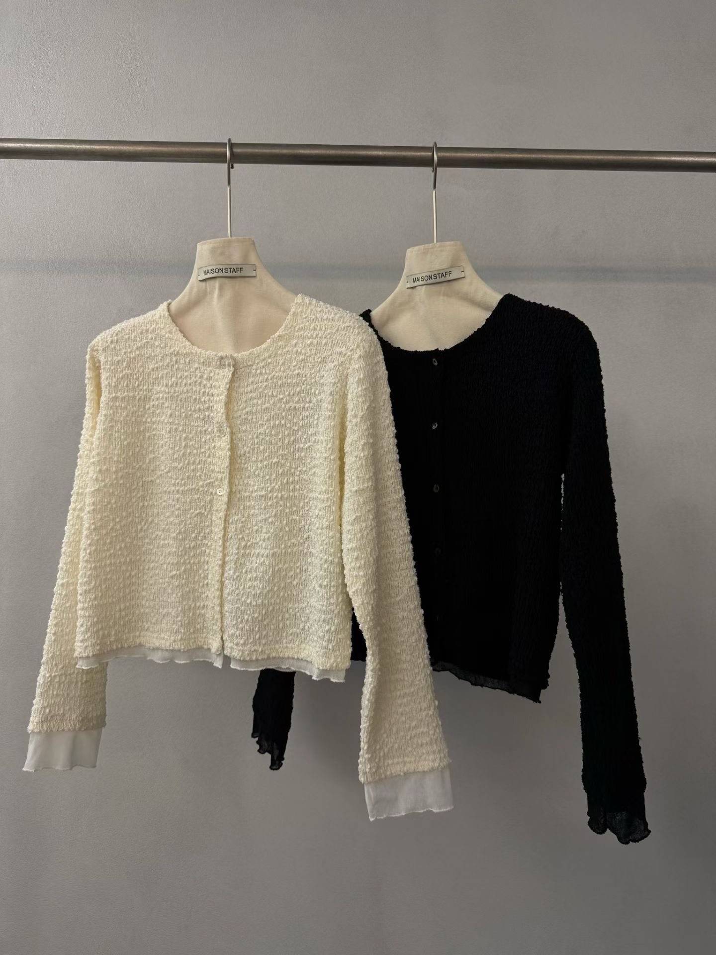 (2026FW) MAISONSTAFF - CARDIGAN 