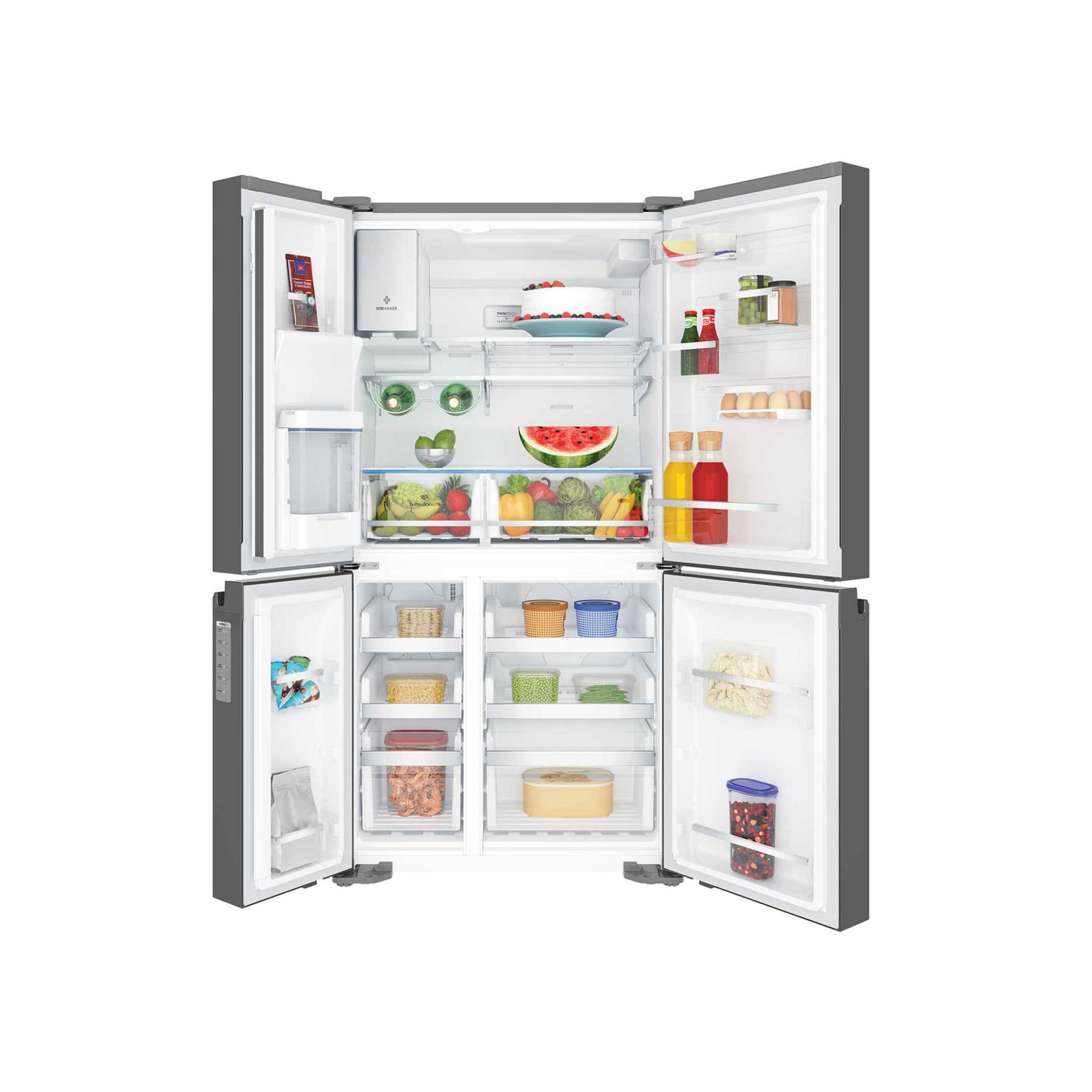 Electrolux 609L UltimateTaste 900 French Door Inverter Fridge (EQE6879A-B)