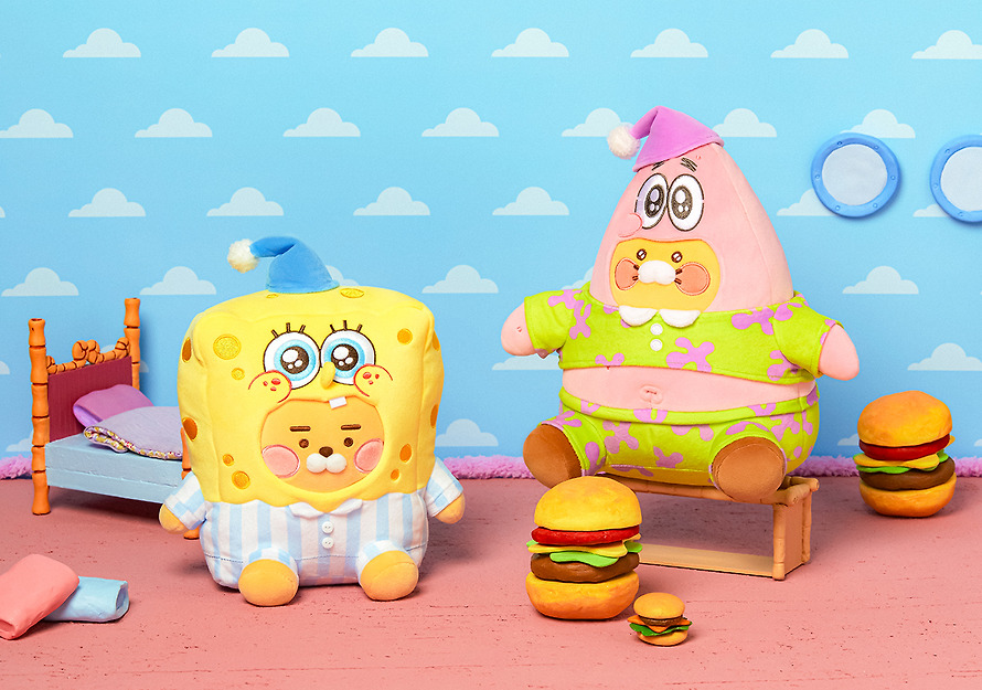 海綿寶寶 X Kakao Friends 公仔_Ryan 春植