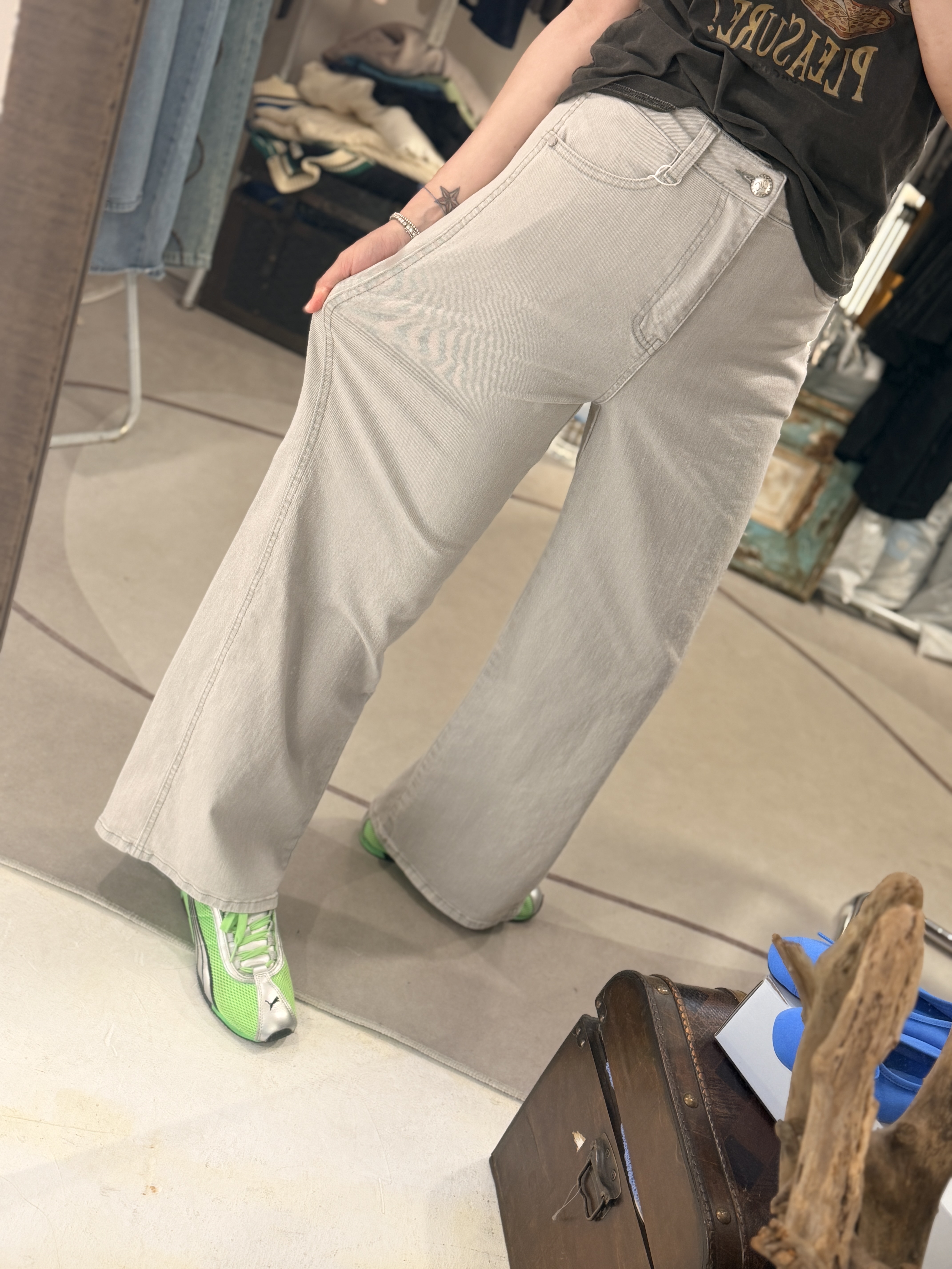Summer elastic pants