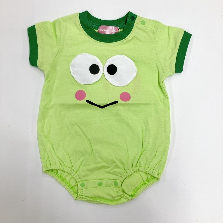 🇯🇵限量預訂 日本直送🇯🇵Sanrio Kerokeroppi立體面部短袖包屁衣